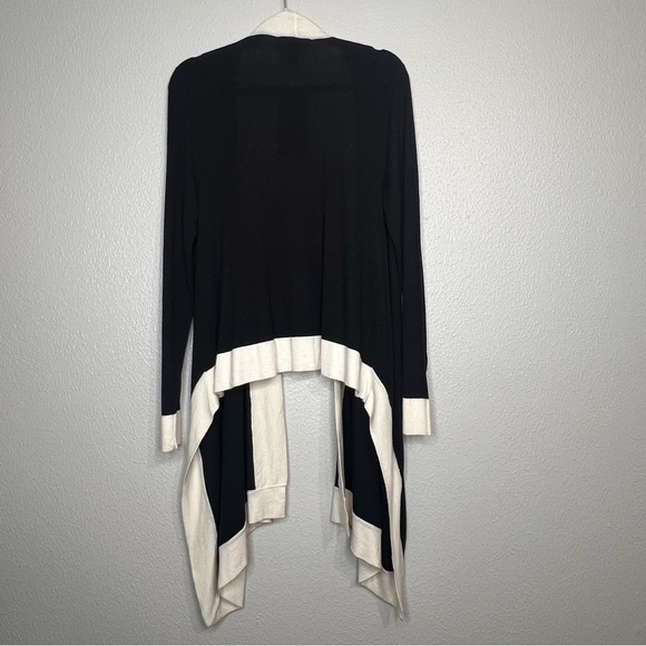 INC International Concepts Petites Wrap Black Silk Blend 4 Way Style Size M/L - Picture 7 of 9